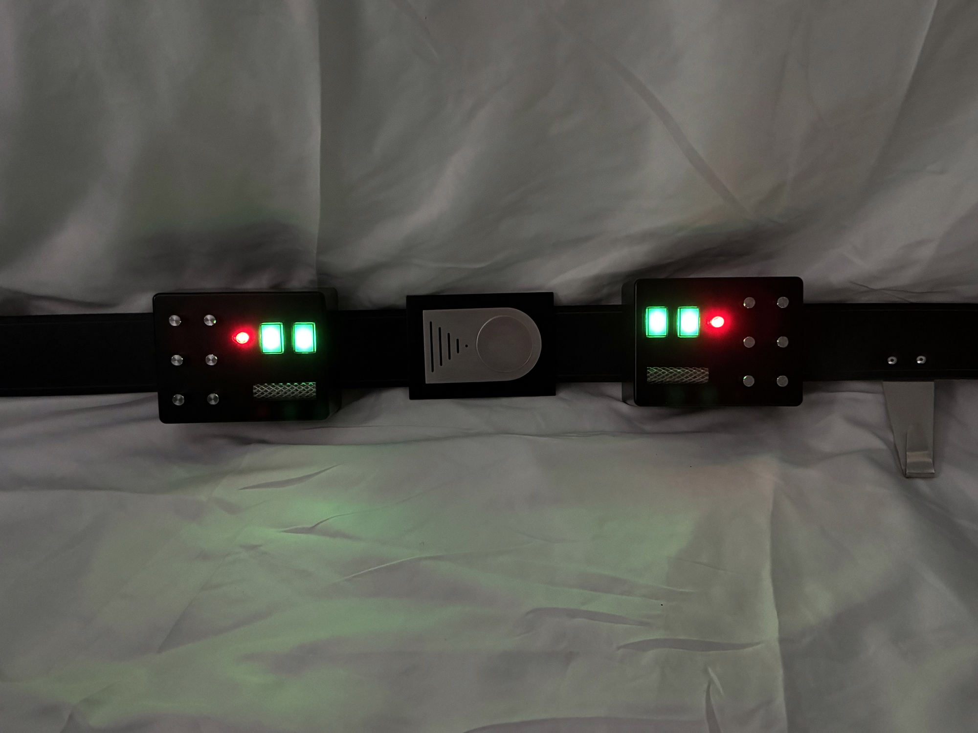 Vader Belt with Lights Turned On